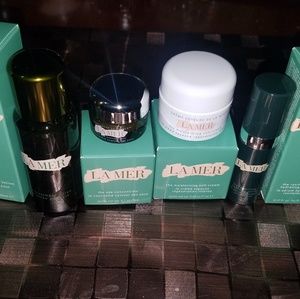 La Mer deluxe skincare regimen.